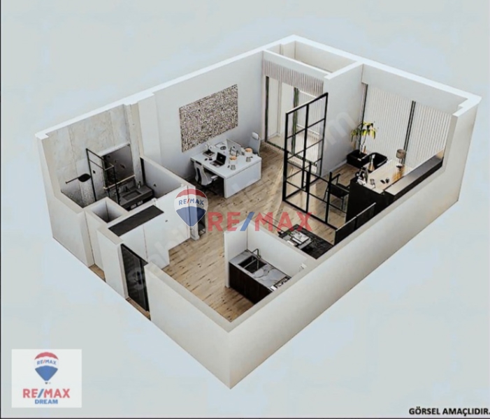 REMAX LANSMANA ÖZEL YEŞİLOVA DA ELDEN VADELİ 1+0 REZİDANS & OFİS
