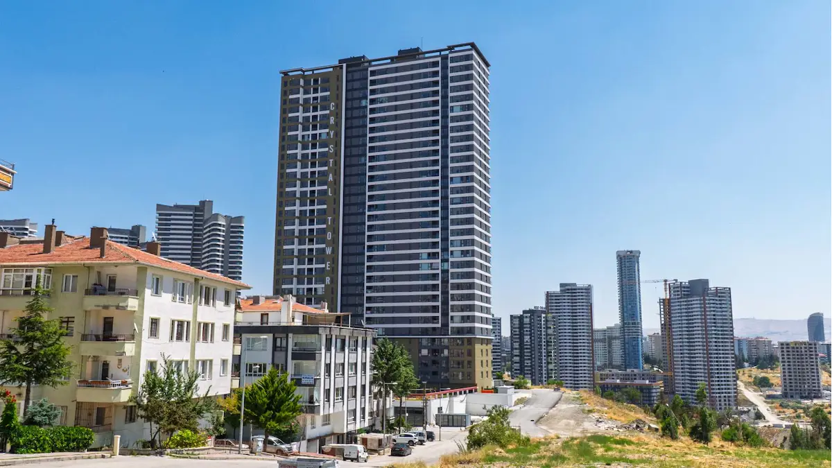 İLKER KRISTAL TOWERDA VADI MANZARALI 2+1 SATILIK DAIRE
