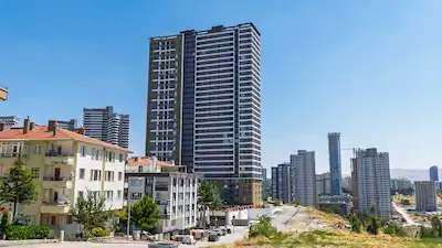 İLKER KRISTAL TOWERDA VADI MANZARALI 2+1 SATILIK DAIRE