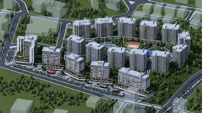 ÇİĞDEM MAH ÇATKAYA ARDEN KONUT KOOP. SATILIK 35 M2 NET 1+1 HİSSE
