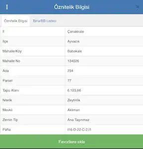 ÇANAKKALE BABAKALE'DE MUHTEŞEM KONUMDA 6.103 M² ZEYTINLIK