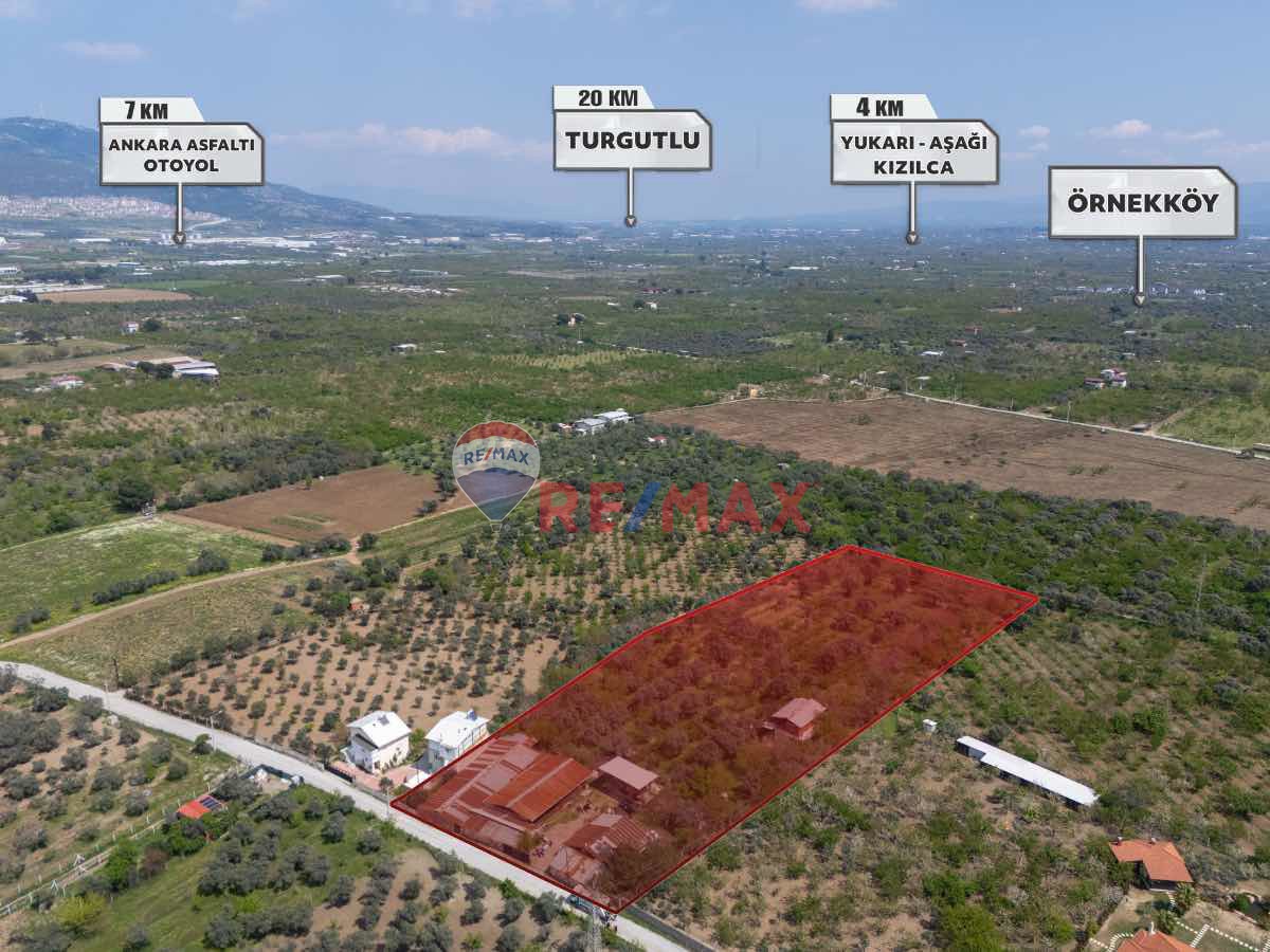 KEMALPAŞA ÖRNEKKÖY MAH.10 DÖNÜM ARAZİ İÇİNDE KURULU ÇİFTLİK