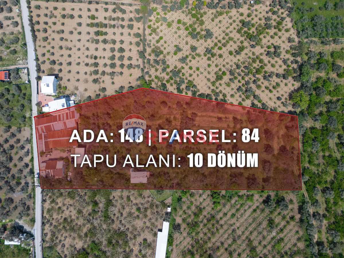 KEMALPAŞA ÖRNEKKÖY MAH.10 DÖNÜM ARAZİ İÇİNDE KURULU ÇİFTLİK