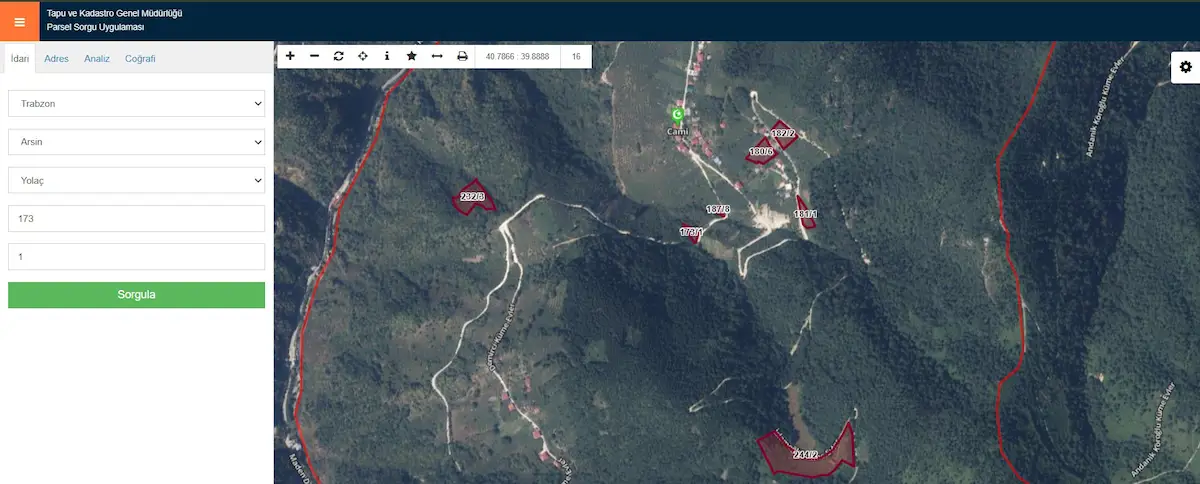 TRABZON ARSİN YOLAÇ 22.000 M² İÇERİSİNDE EVİ OLAN FINDIK BAHÇESİ