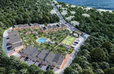 BALIKLIOVA DA SATILIK TAŞ VİLLA