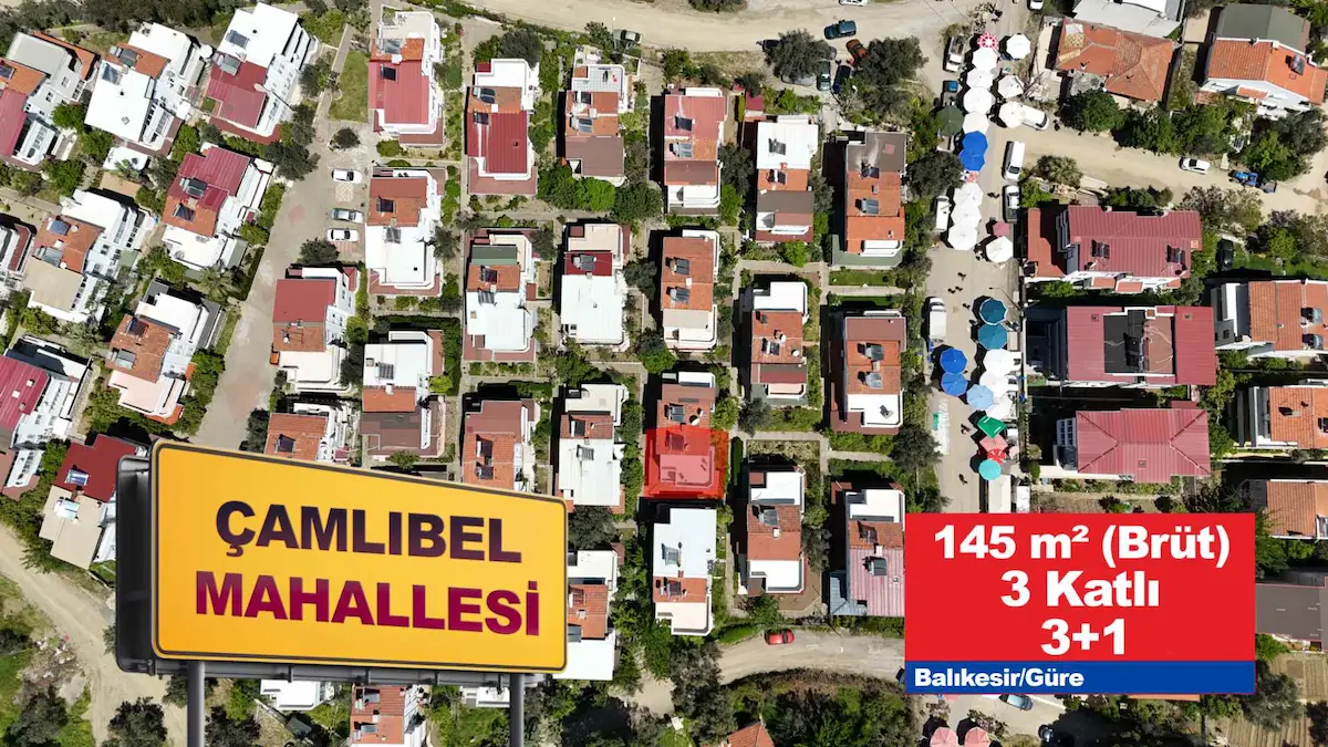 REMAX MİD'DEN GÜRE’DE DENİZ MANZARALI SİTE İÇİ TRİPLEKS VİLLA