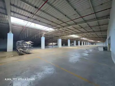 SANCAKTEPE SANAYİ BÖLGESİNDE TEK KATTA 3500 M2 İMALAT DEPOLAMA OFİS 
