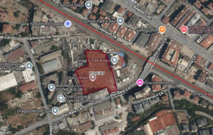 MALTEPE ÇINAR SANAYİ SİTESİ 99 M2 SATILIK DÜKKAN ARSASI