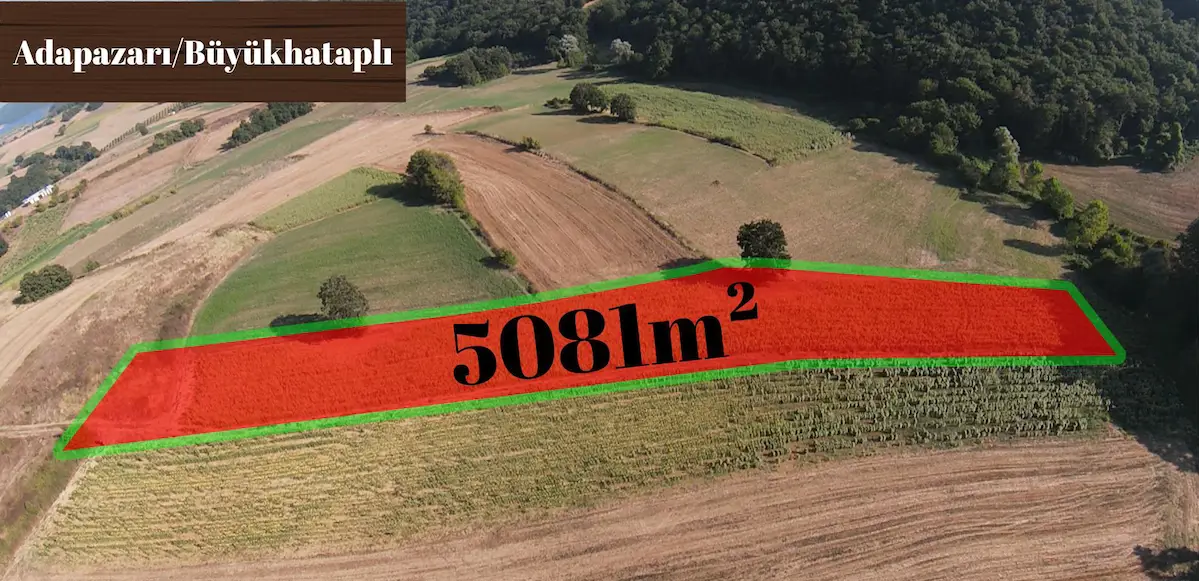 REMAX SOFT'TAN BÜYÜKHATAPLI'DA 5.081 M² DEV YATIRIM FIRSATI! MÜSTAKİL TAPULU