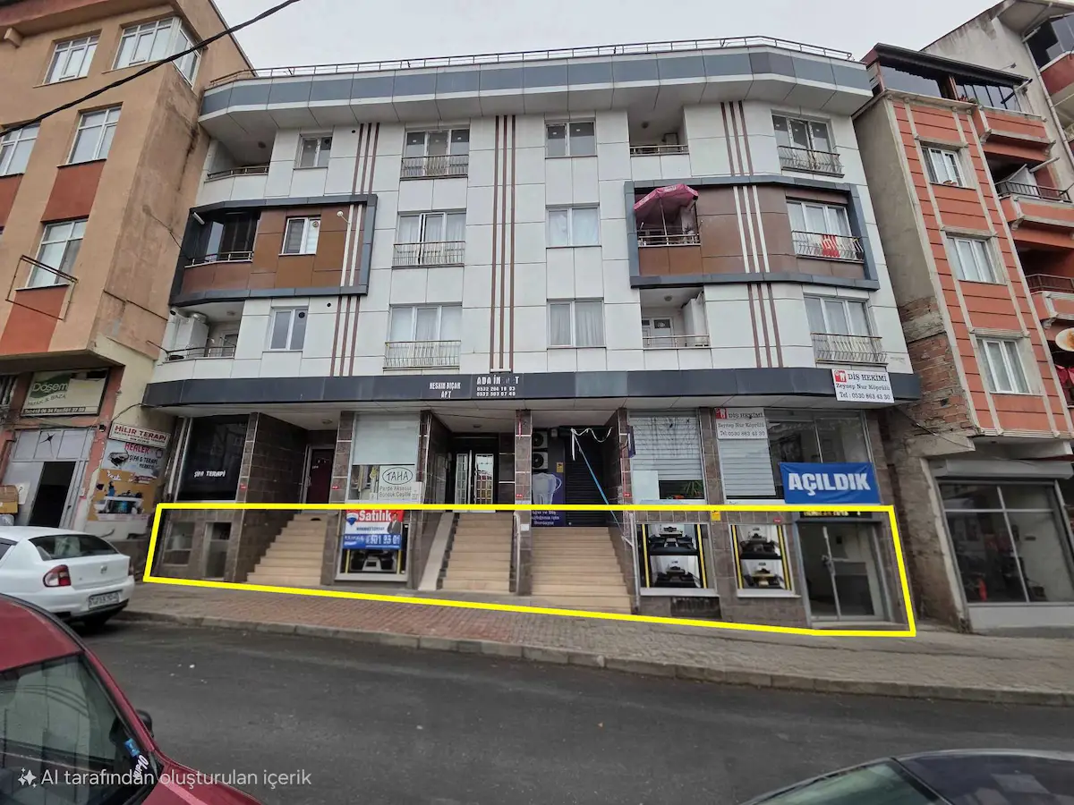 GAZIOSMANPAŞA MERKEZ MAH. DE ISLAMBEY CADDESINE YAKIN DEPOLU DÜKKAN 311 M2