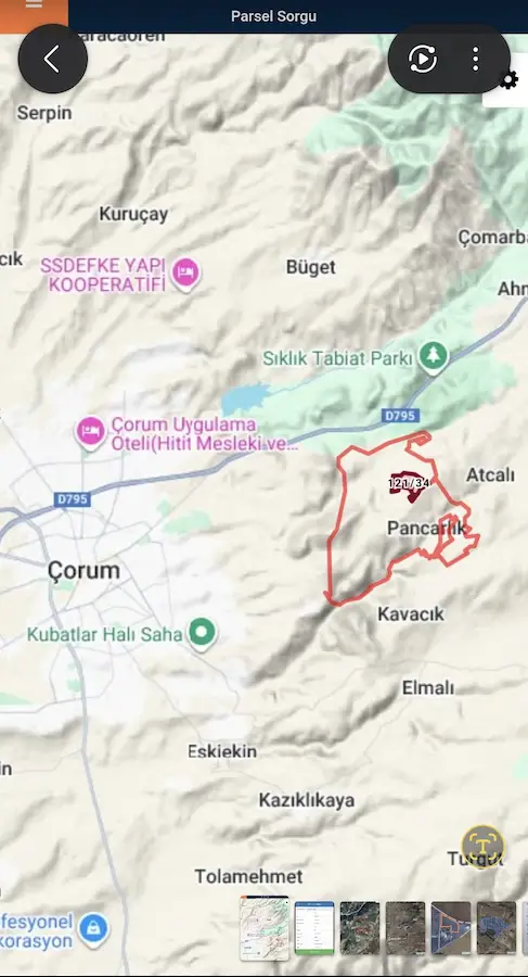 PANCARLIK KÖYÜNDE SATILIK 2 DÖNÜM HOBİ BAHÇESİ