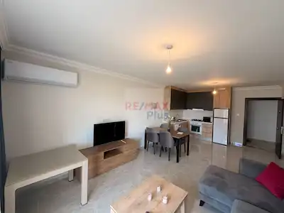 İSKELE LONG BEACH' DE PARK RESİDENCE SİTESİNDE KİRALIK 1+1 DAİRE