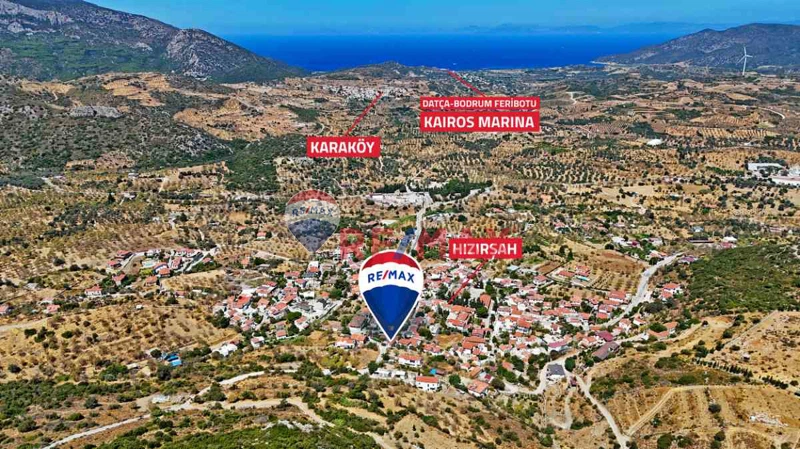 DATÇA HIZIRŞAH MAHALLESİ'NDE SATILIK 2+1 BAHÇELİ MÜSTAKİL EV