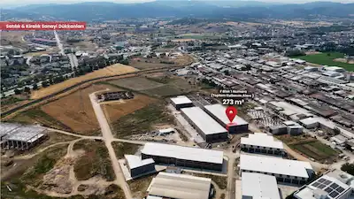 BİGA SANAYİ BÖLGESİ F BLOK 1 NO’LU KİRALIK İŞ  YERİ 
