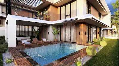 RE/MAX MAVİ'DEN SÖĞÜTLÜ'DE SATILIK HAVUZLU DUBLEKS VİLLA