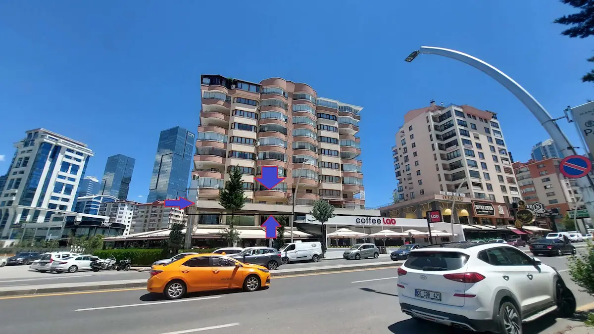 ÇUKURAMBAR/KIZILIRMAK’TA EŞYALI 4+1 KİRALIK OFİS | 170 M² NET | 270 M2 BRÜT 2. KATTA