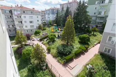 ELVANKENT ERTUĞRUL GAZI MAH. SITE IÇERSINDE 3+1 SATILIK DAIRE