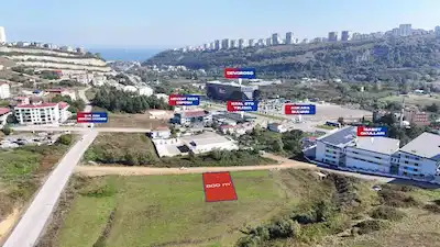 SAMSUN ATAKUM’DA KONUT İMARLI SATILIK HİSSELİ ARSA