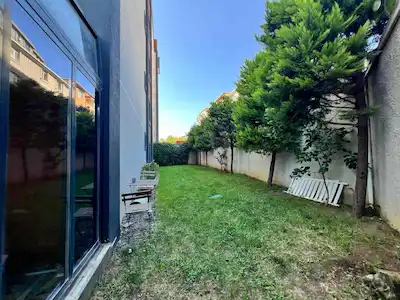 4+1 BAHÇE KATI, MASRAFSIZ BAKIMLI SATILIK MANZARA 7/24 SİTESİ