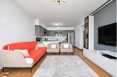 AĞAOĞLU MY WORLD EUROPE SATILIK 2+1 TADİLATLI DAİRE